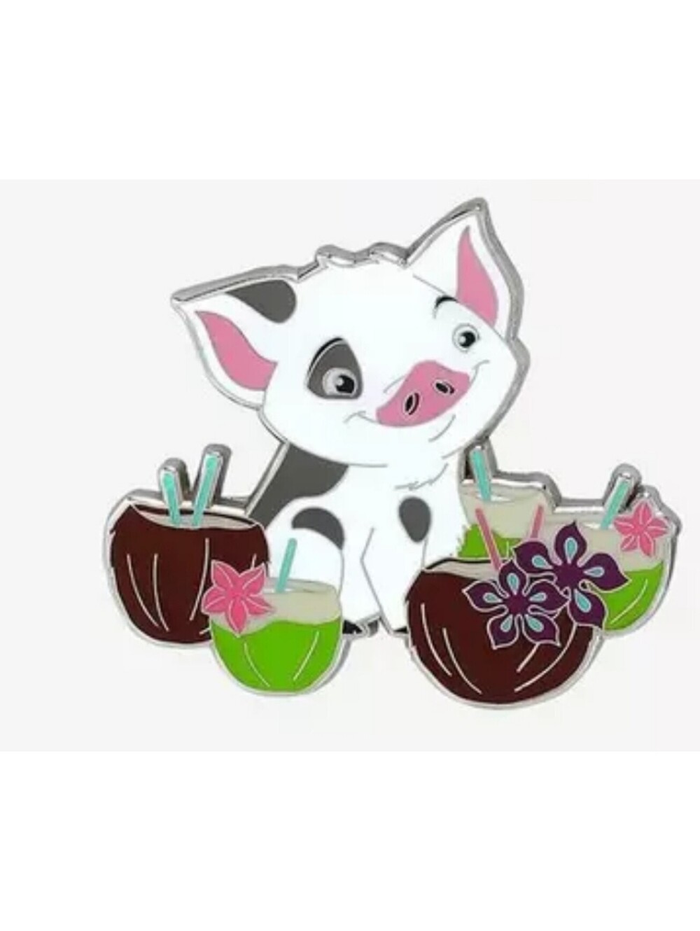 Disney Loungefly Princess Sidekicks Snacks Pin Pua New Moana